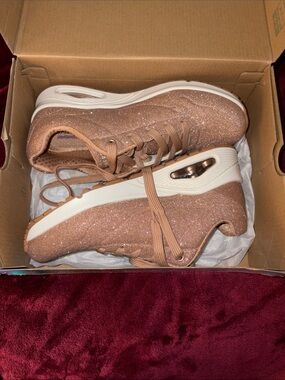 Skechers Street with Air Cooled Memory Foam in the color Glitter Bomb